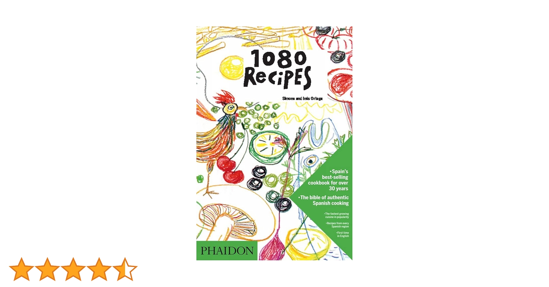 1080 Recipes: 0000: Amazon.co.uk: Inés Ortega, Simone Ortega
